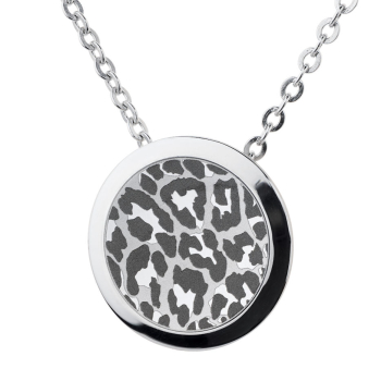 Ernstes Design, komplett Collier, Spiegelankerkette, Anhänger, AN1079, AK42C